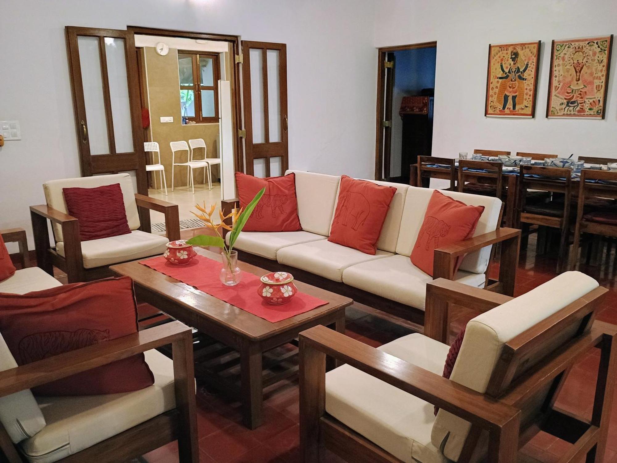 Banyan House - Luxurious 4 Bedroom Villa On One Acre, Near The Beach Nagaon  Exterior photo